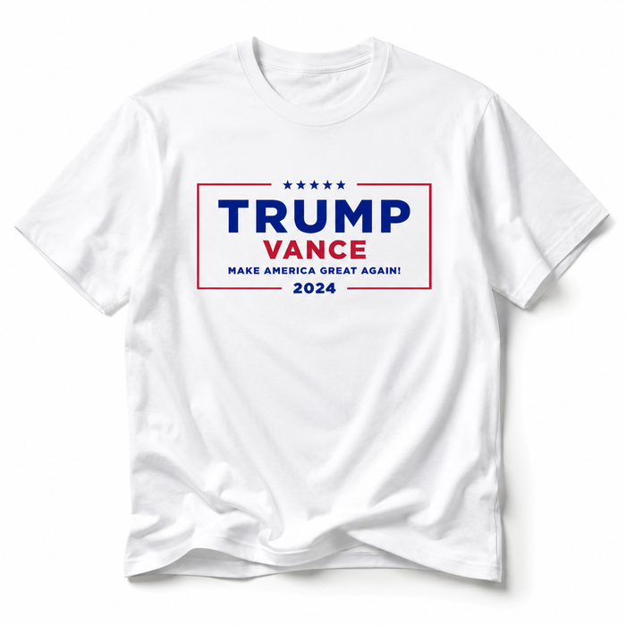 Trump Vance MAGA White T-Shirt
