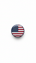 Deep Navy USA flag pin